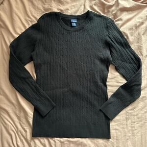 Basic Editions Black long sleeve sweater small